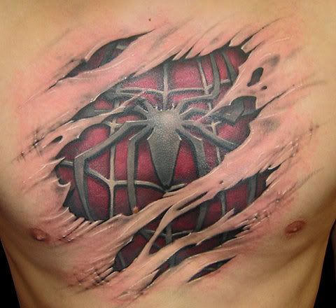 Spiderman Tattoo Pictures, Images and Photos