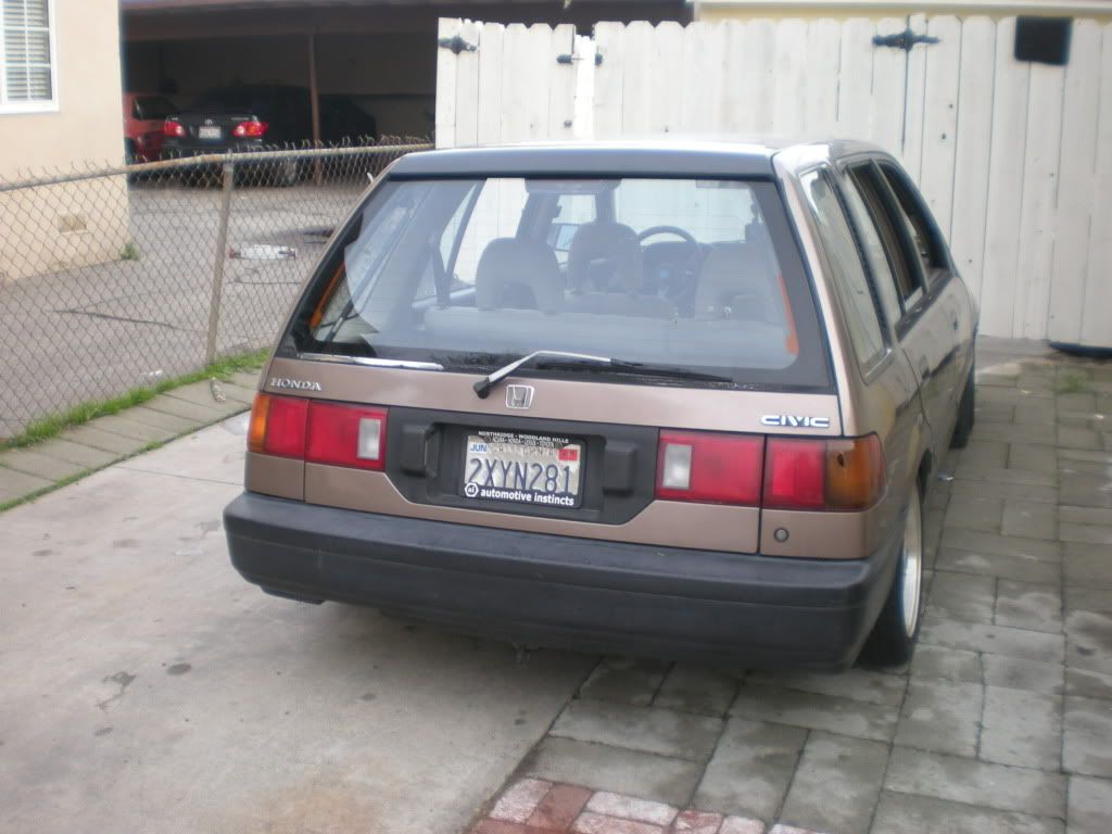 1990 Honda civic wagon fender #5