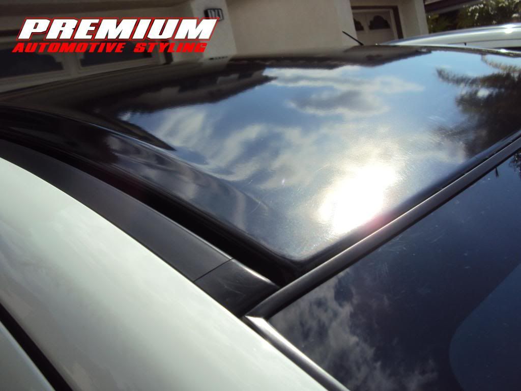 3m gloss black roof vinyl overlay (48" wide by 5 feet)