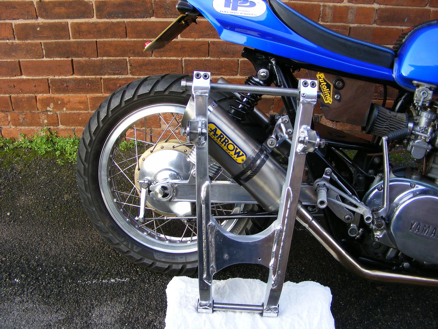 For Sale Aluminium box section swingarm XS650 Forum