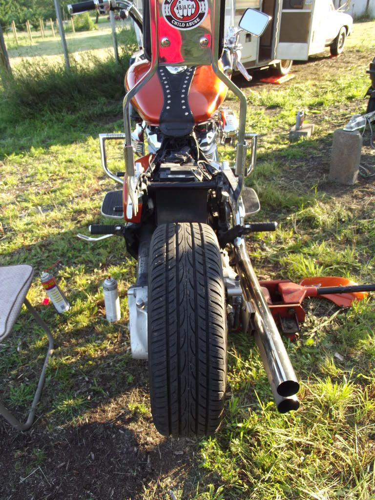 2003 honda vtx 1800 rear tire size