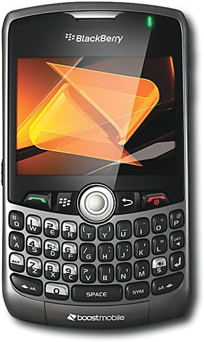 boost mobile blackberry 8330. lackberry curve touchscreen