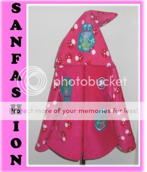 ROOS♥Fleece Zipfel Jacke♥98 104♥FROSCH♥Sanfashion