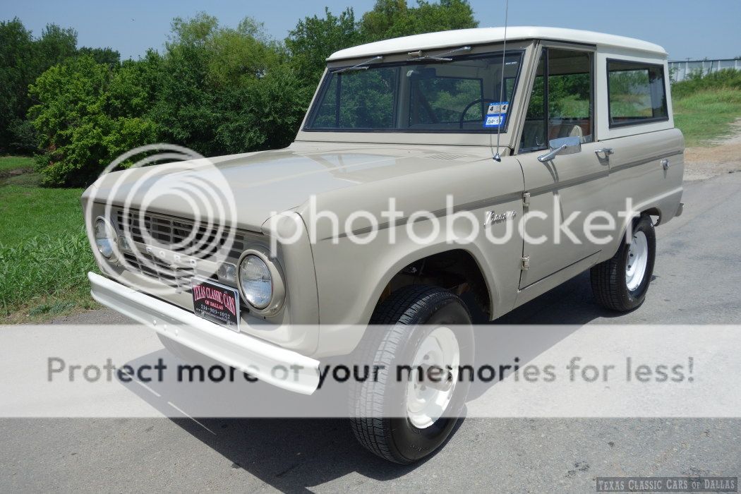 Buy new 1967 Ford Bronco 200 Inline-6 Classic 4x4 with Hardtop ...