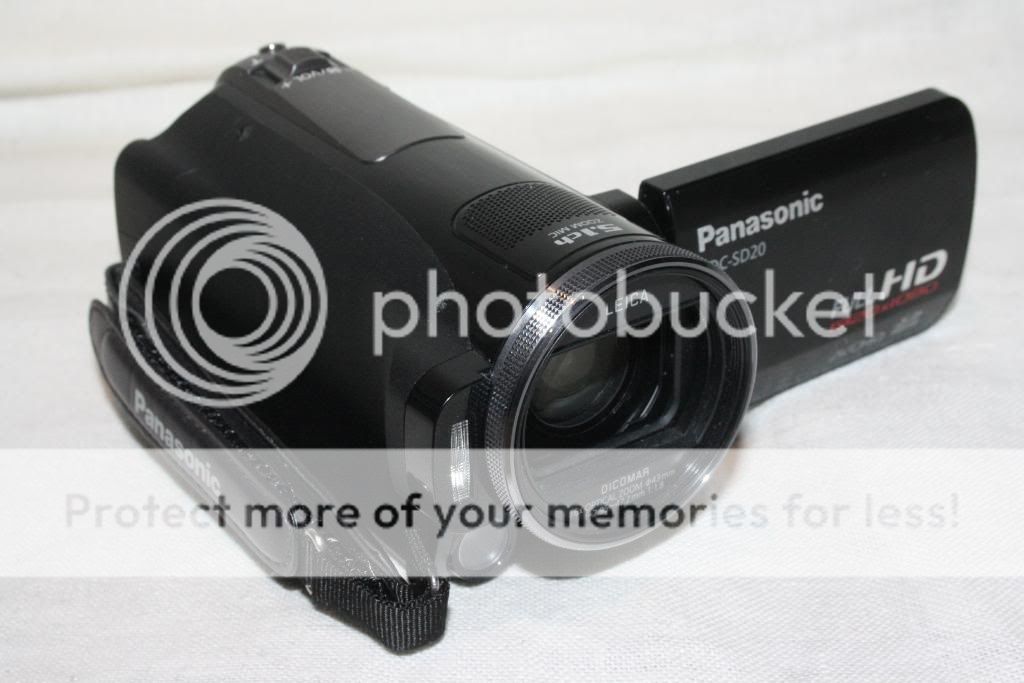 Panasonic HDC SD20 SDHC / SD Card Full HD AVCHD Camcorder 